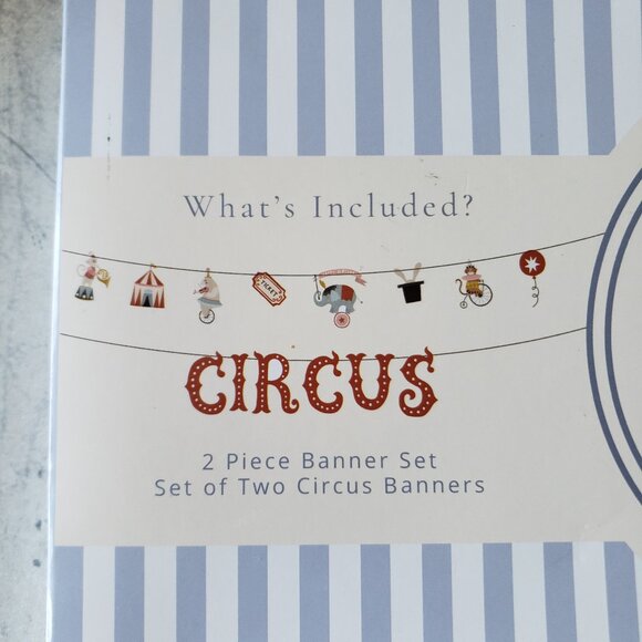 NWT - Josi James Circus Carnival Paper Party Items - Picture 2 of 5